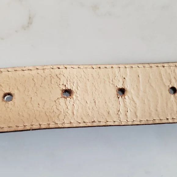 GENUINE Italian Leather Belt - Picture 7 of 8